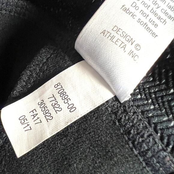 Athleta Leggings Luxe Metro Drifter Grey Herringbone Pull On Womens Small Casual - Picture 10 of 15